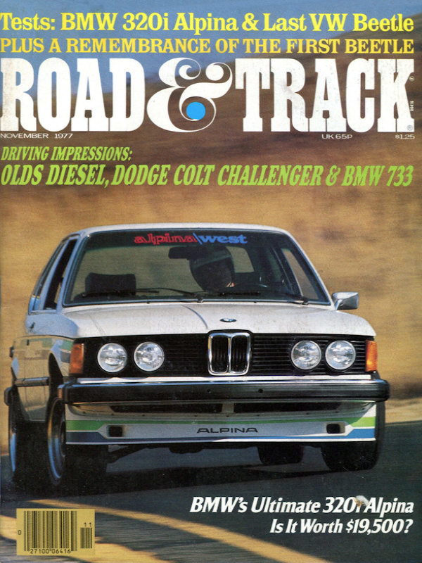 Road and Track Nov 1977 
