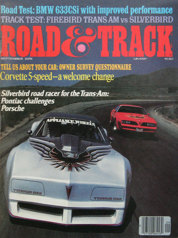 Road and Track Sept 1978 