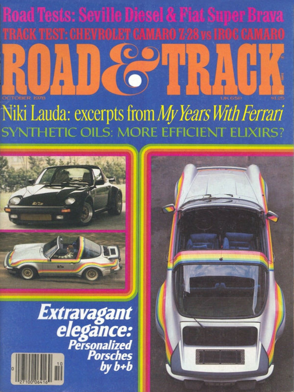 Road and Track Oct 1978 