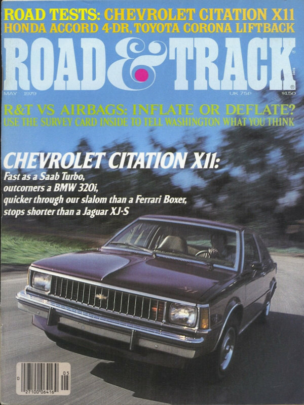 Road and Track May 1979 