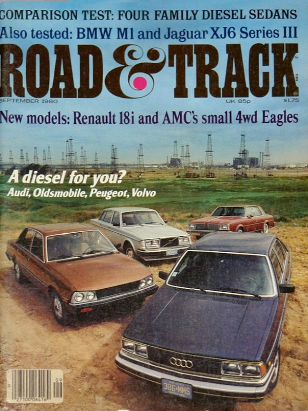 Road and Track Sept 1980 