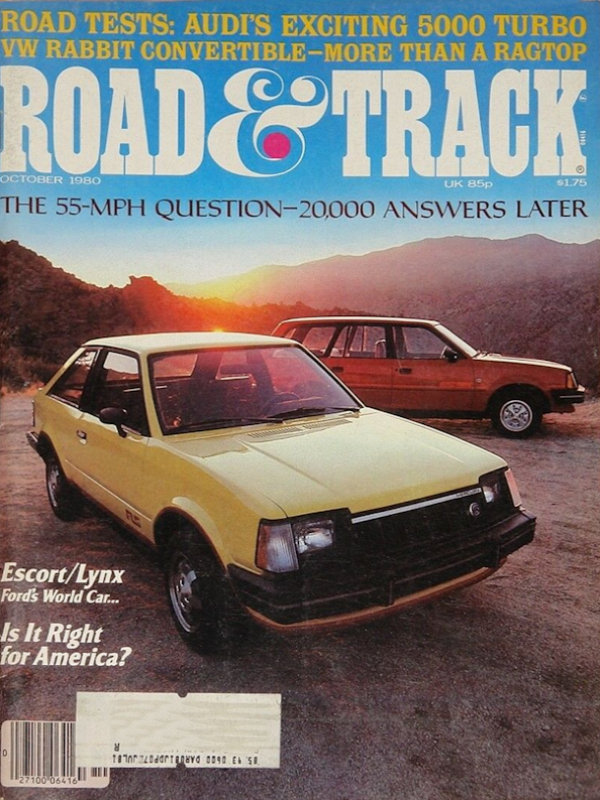 Road and Track Oct 1980 
