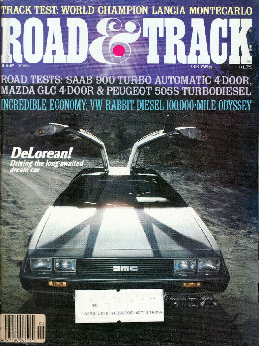 Road and Track June 1981 