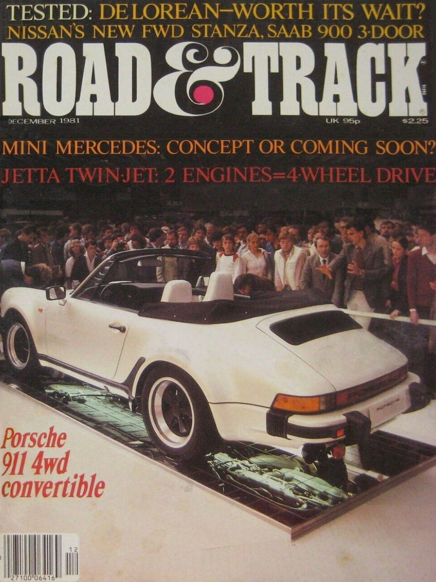 Road and Track Dec 1981 