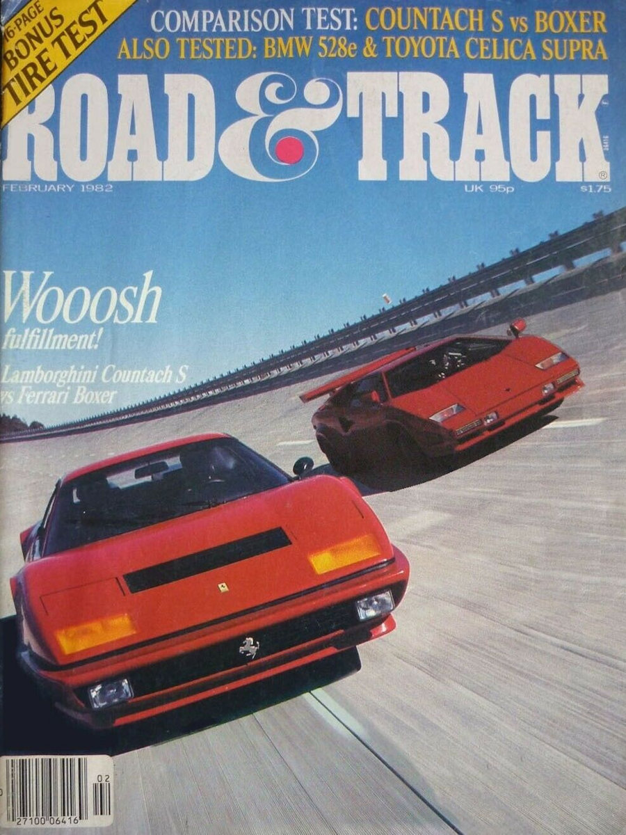 Road and Track Feb 1982 