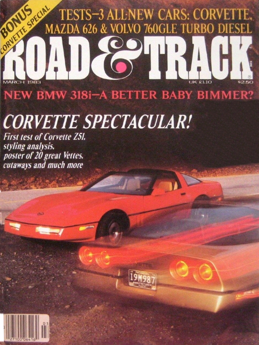 Road and Track Mar 1983 