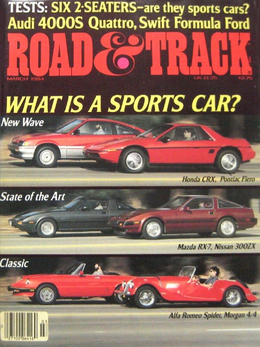 Road and Track Mar 1984 
