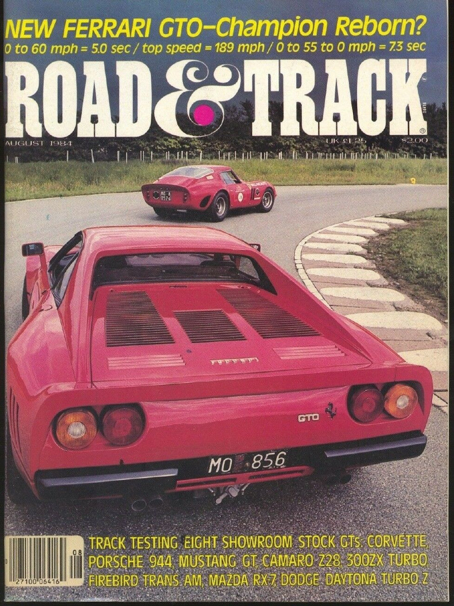 Road and Track Aug 1984 