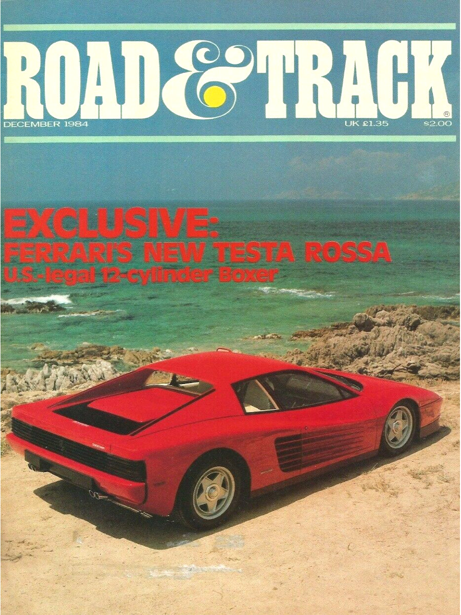 Road and Track Dec 1984 