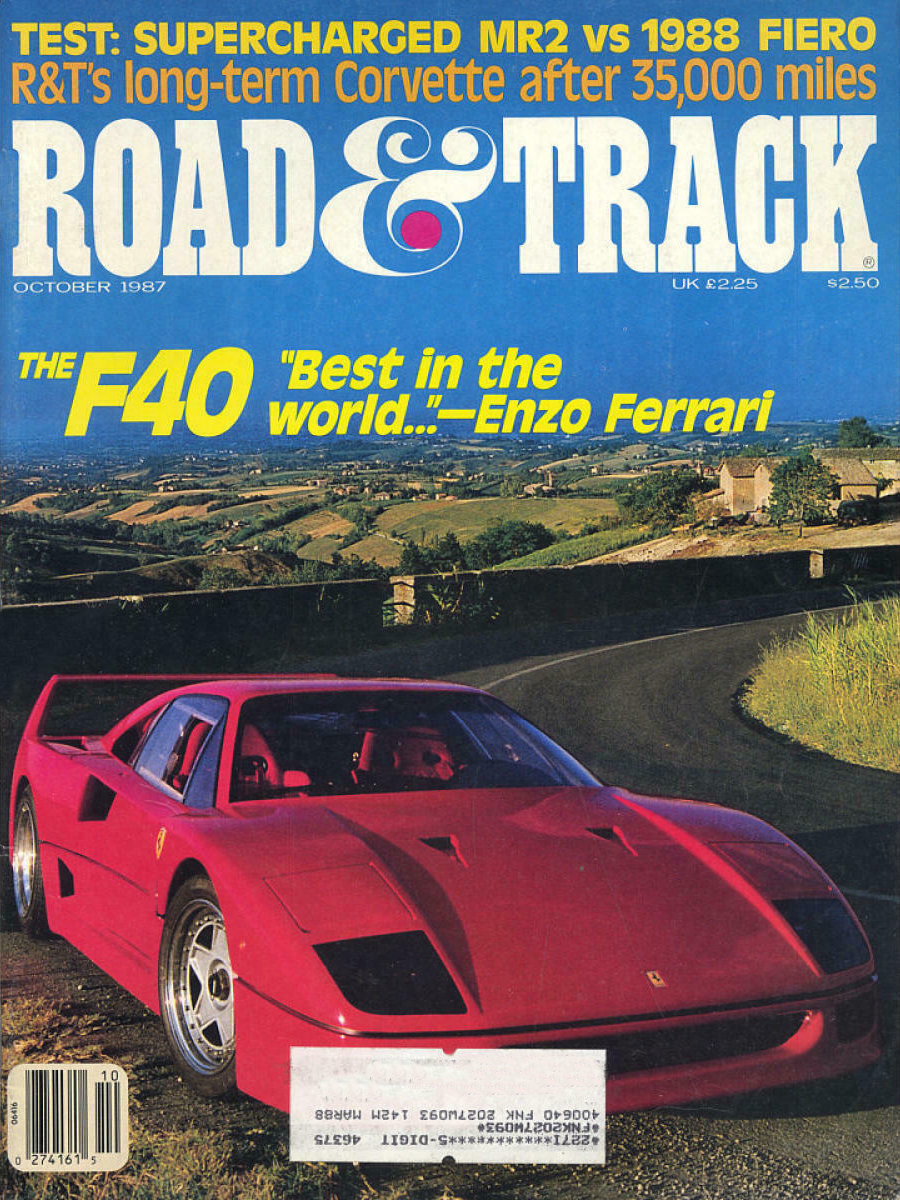 Road and Track Oct 1987 