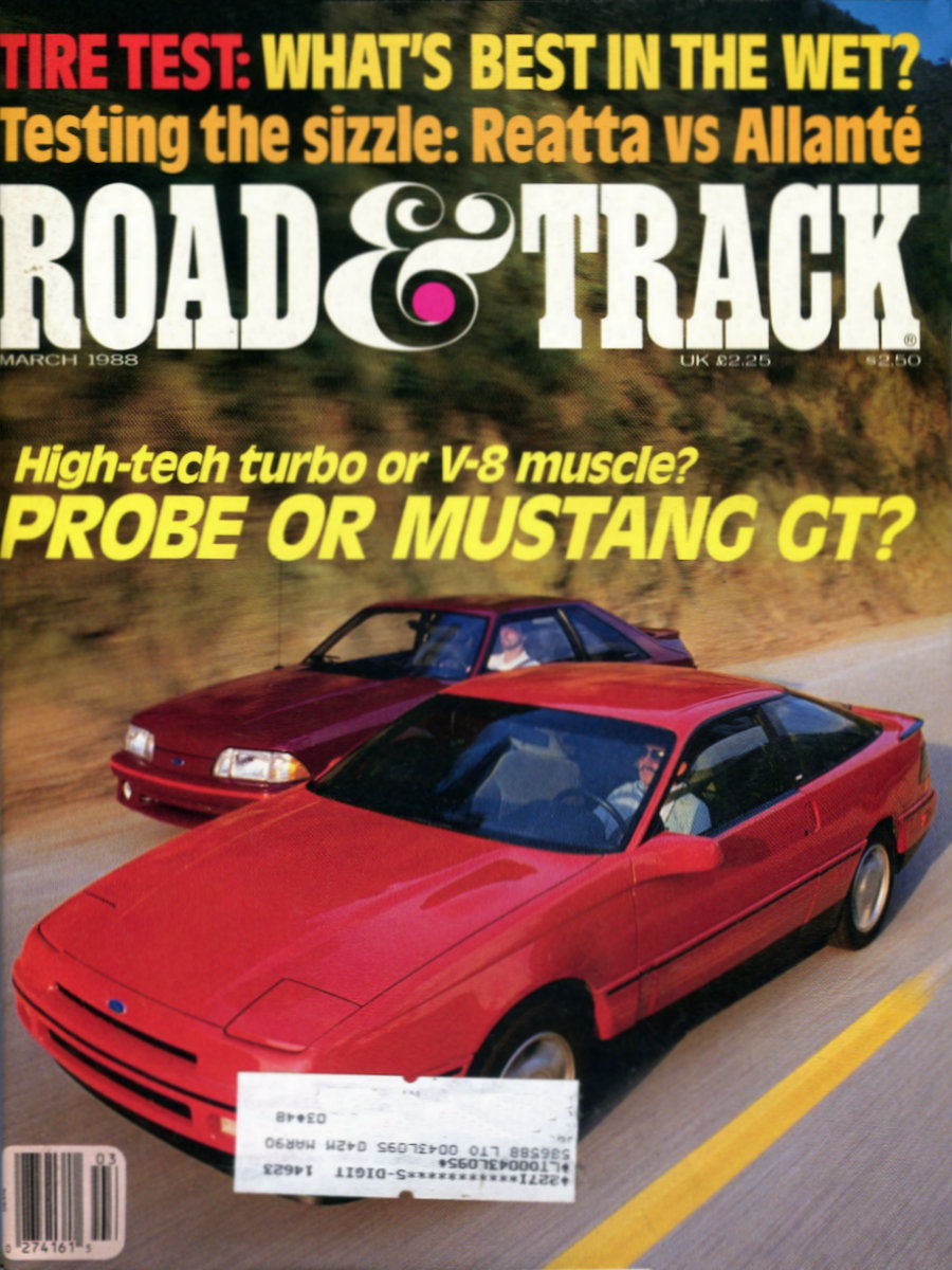 Road and Track Mar 1988 