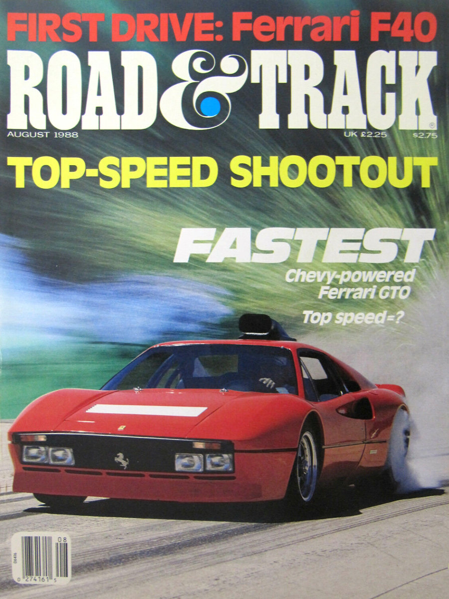 Road and Track Aug 1988 