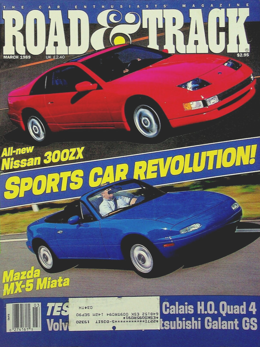 Road and Track Mar 1989 