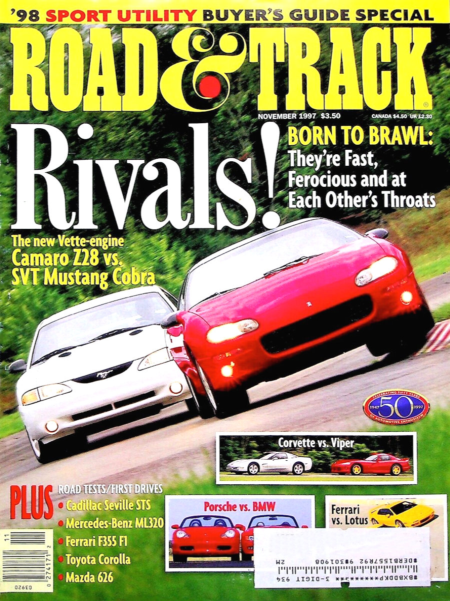 Road and Track Nov 1997
