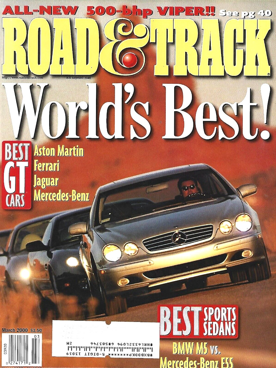 Road and Track Mar 2000