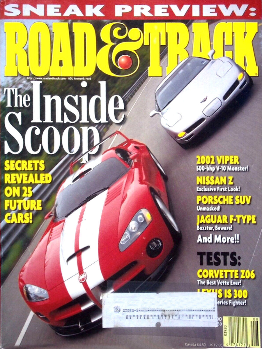 Road and Track Aug 2000