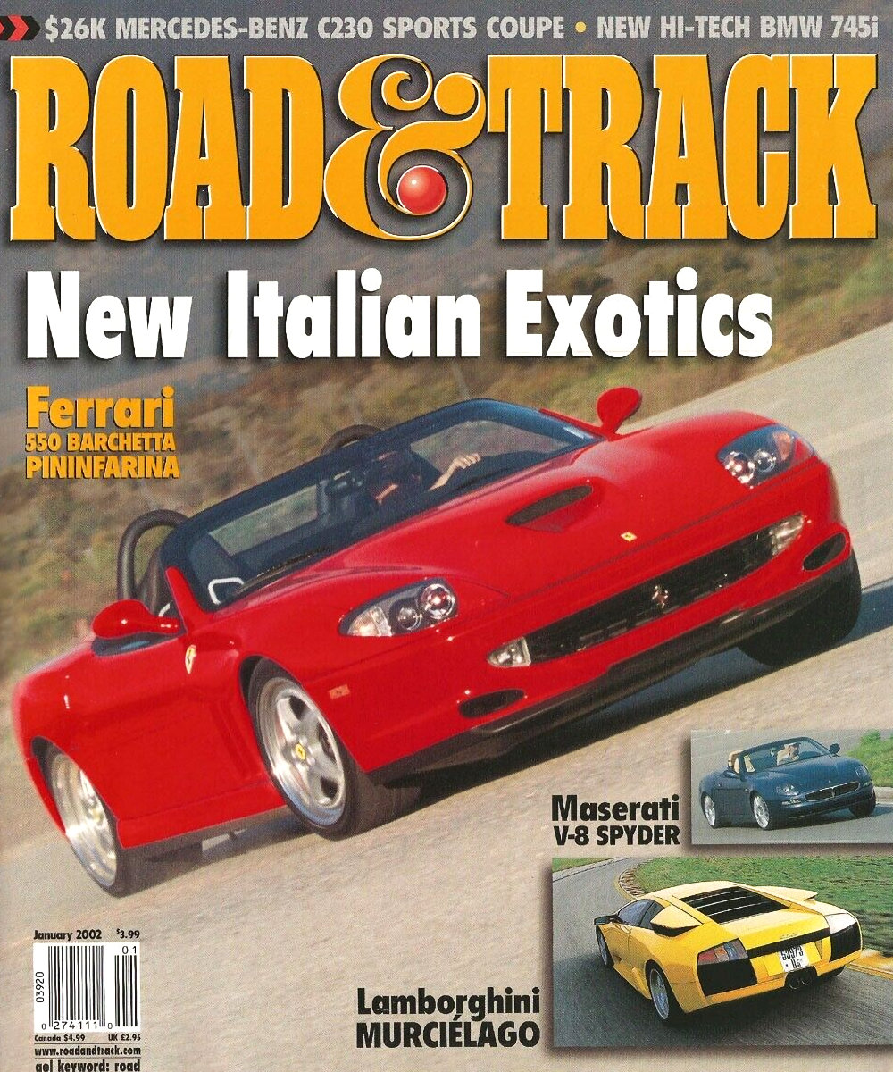 Road and Track Jan 2002