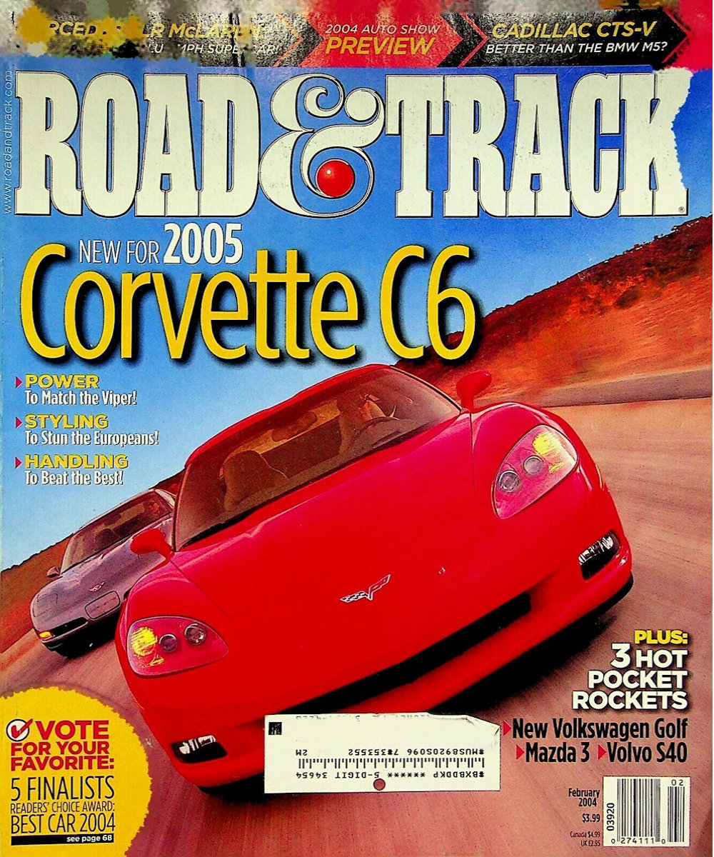 Road and Track Feb 2004