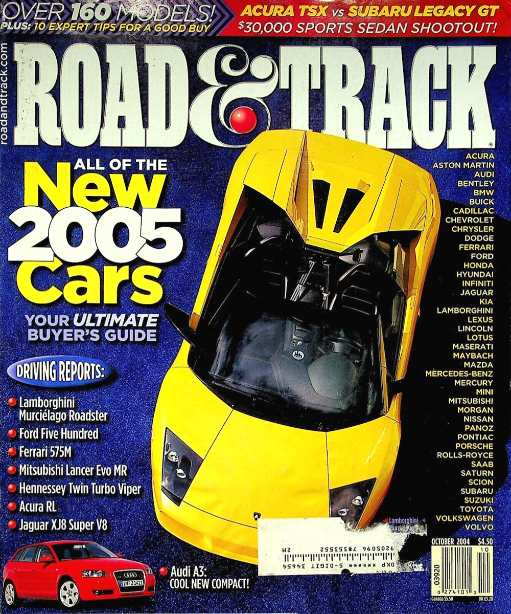Road and Track Oct 2004