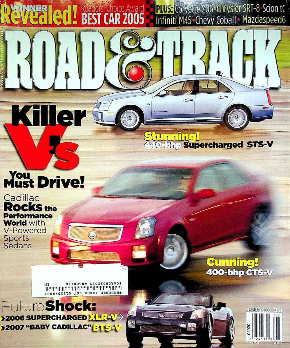 Road and Track Feb 2005