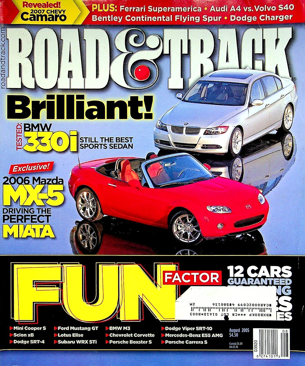 Road and Track Aug 2005