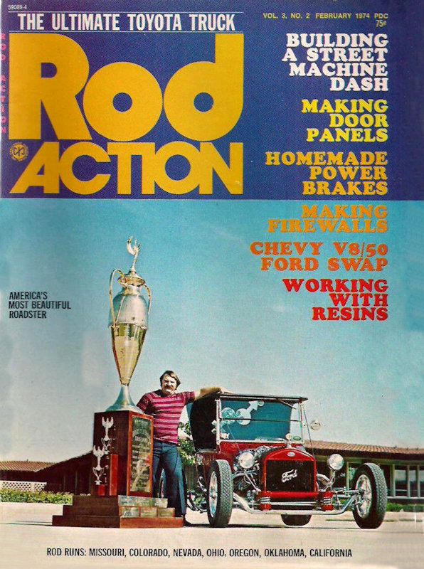 Rod Action Feb February 1974 