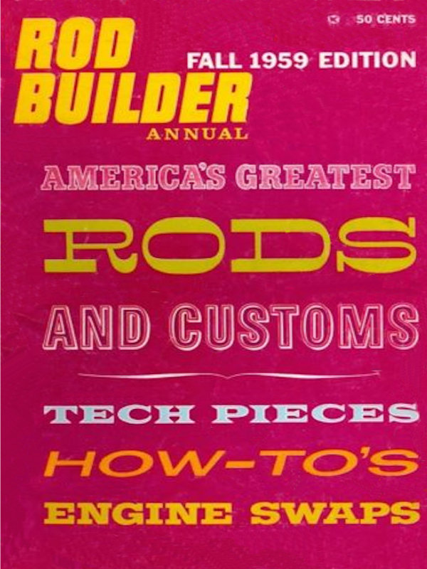 Fall 1959 Rod Builder Annual