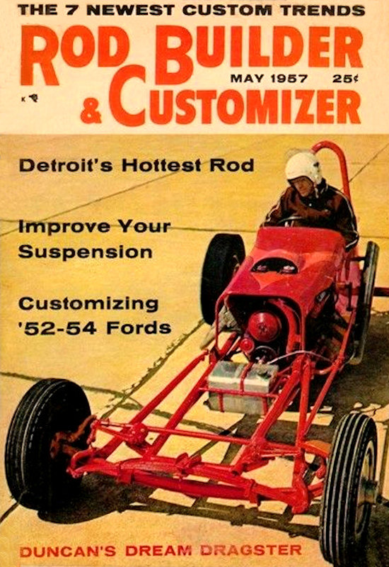Rod Builder May 1957 