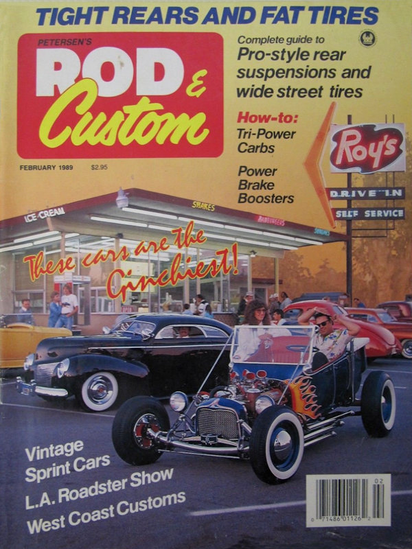 Rod & Custom Feb February 1989 