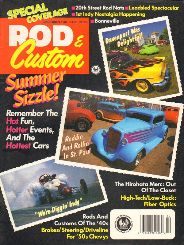 Rod & Custom Dec December 1989 
