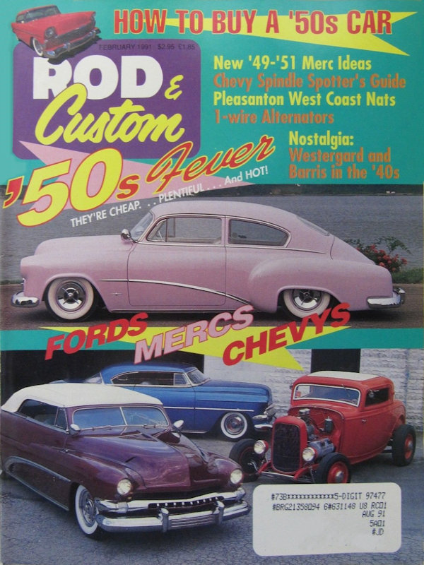 Rod & Custom Feb February 1991 