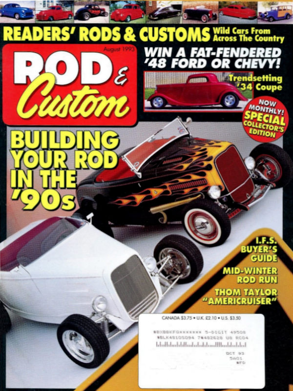 Rod & Custom Aug August 1993 
