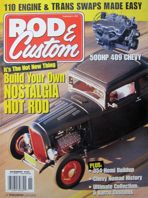 Rod & Custom Nov November 2000 