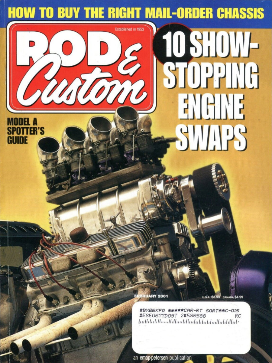 Rod & Custom Feb February 2001