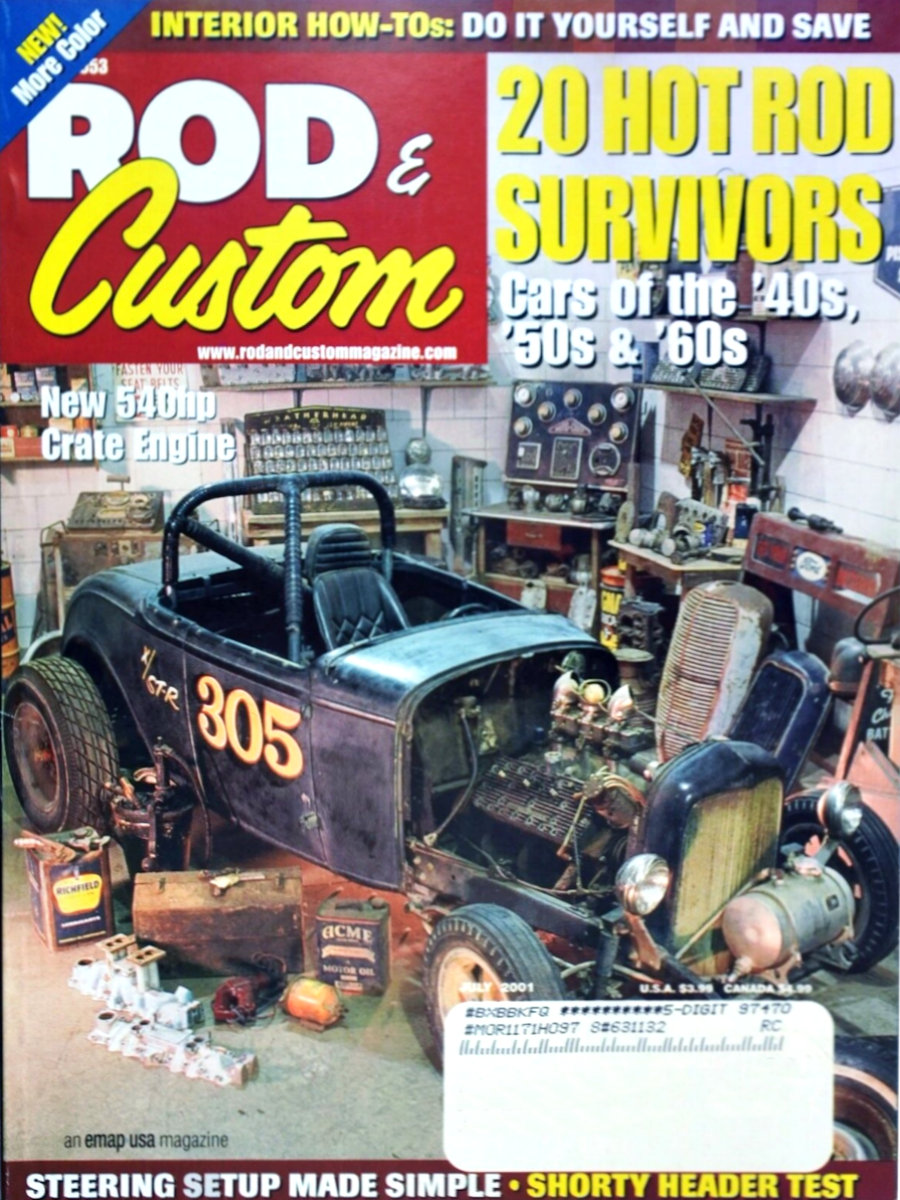 Rod & Custom July 2001