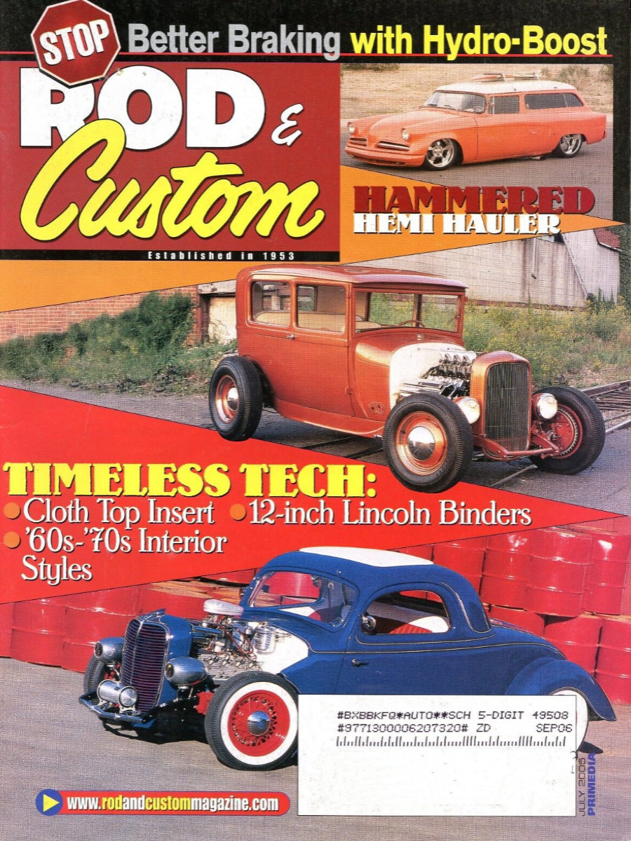 Rod & Custom July 2005