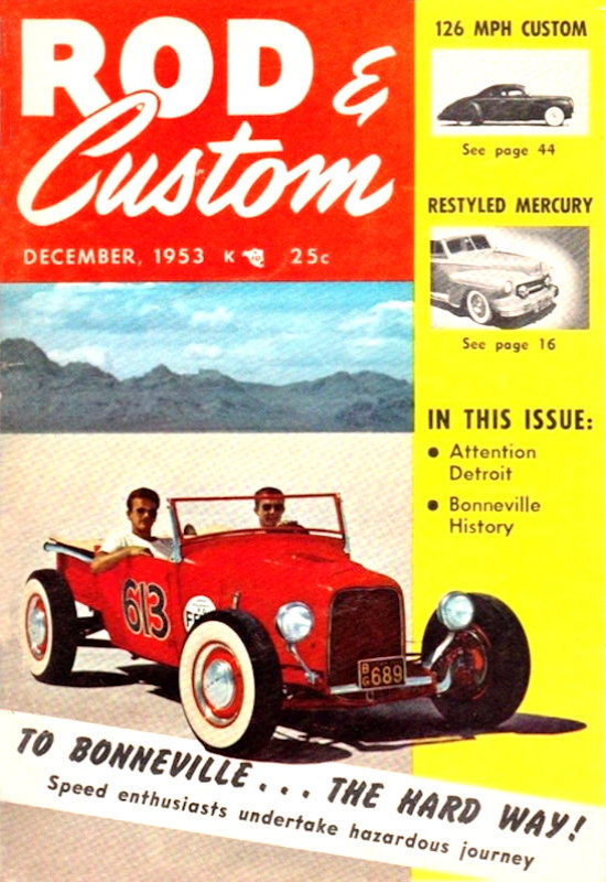 Rod & Custom Dec December 1953 