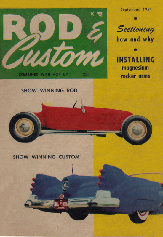 Rod & Custom Sept September 1954