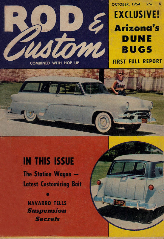 Rod & Custom Oct October 1954 
