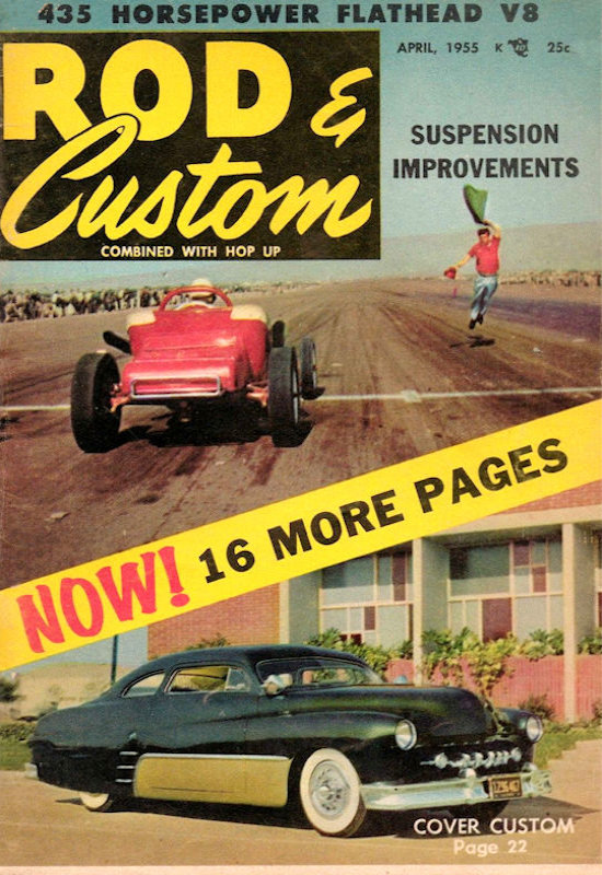Rod & Custom Apr April 1955 