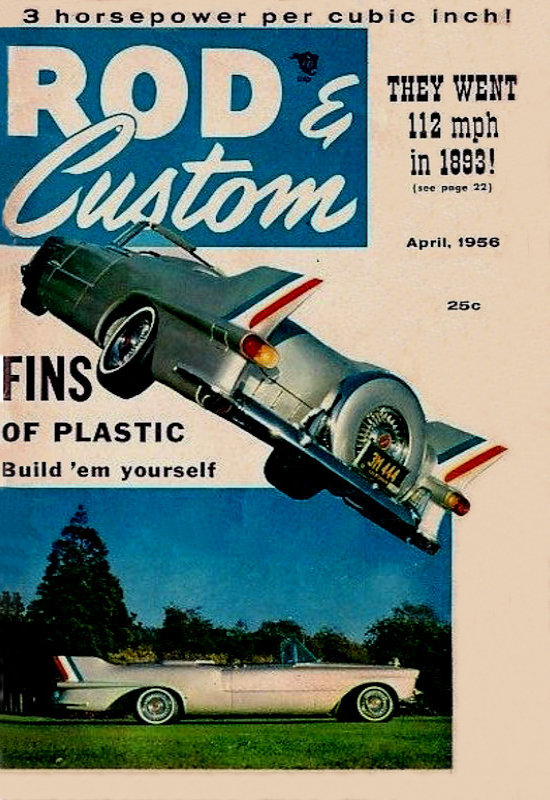 Rod & Custom Apr April 1956 