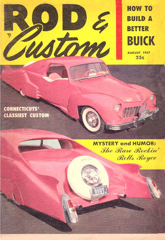 Rod & Custom Aug August 1957 