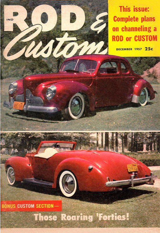 Rod & Custom Dec December 1957 