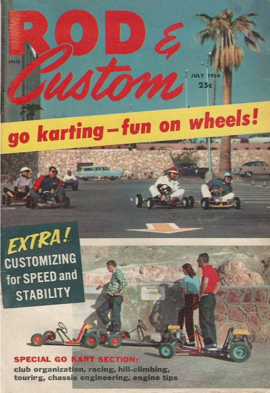 Rod & Custom July 1958