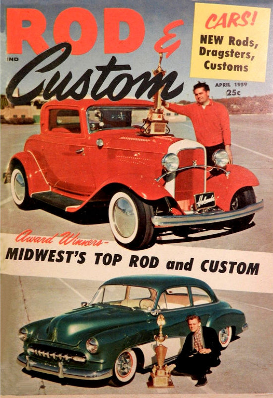 Rod & Custom Apr April 1959 