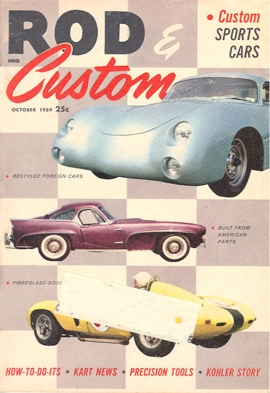 Rod & Custom Oct October 1959 