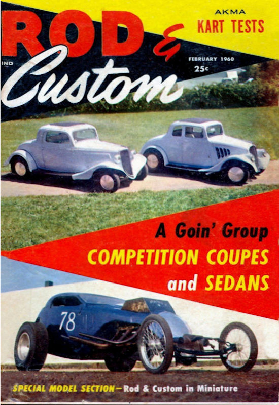 Rod & Custom Feb February 1960 
