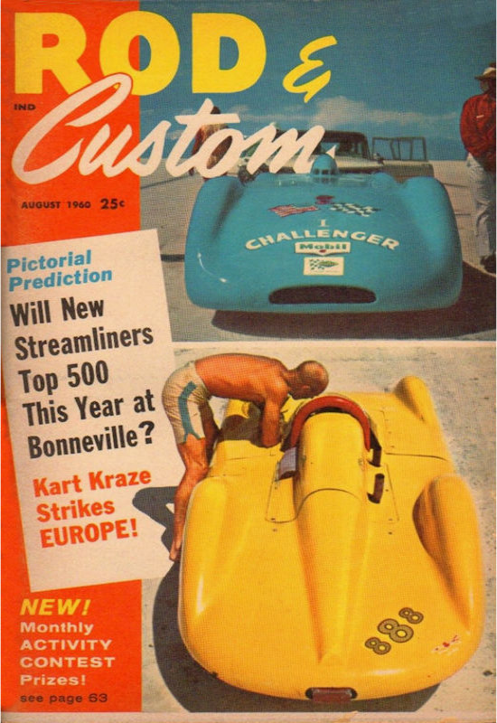 Rod & Custom Aug August 1960 