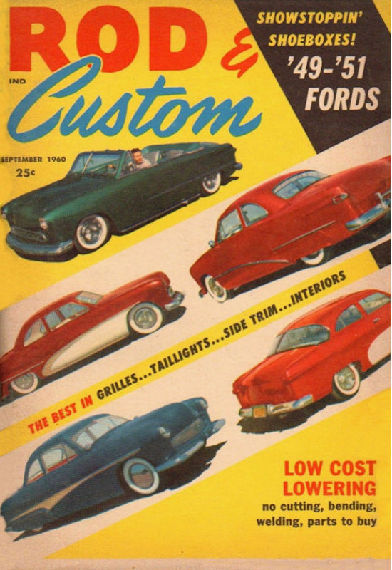 Rod & Custom Sept September 1960 