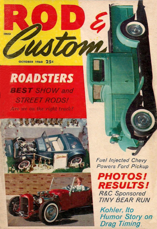 Rod & Custom Oct October 1960 
